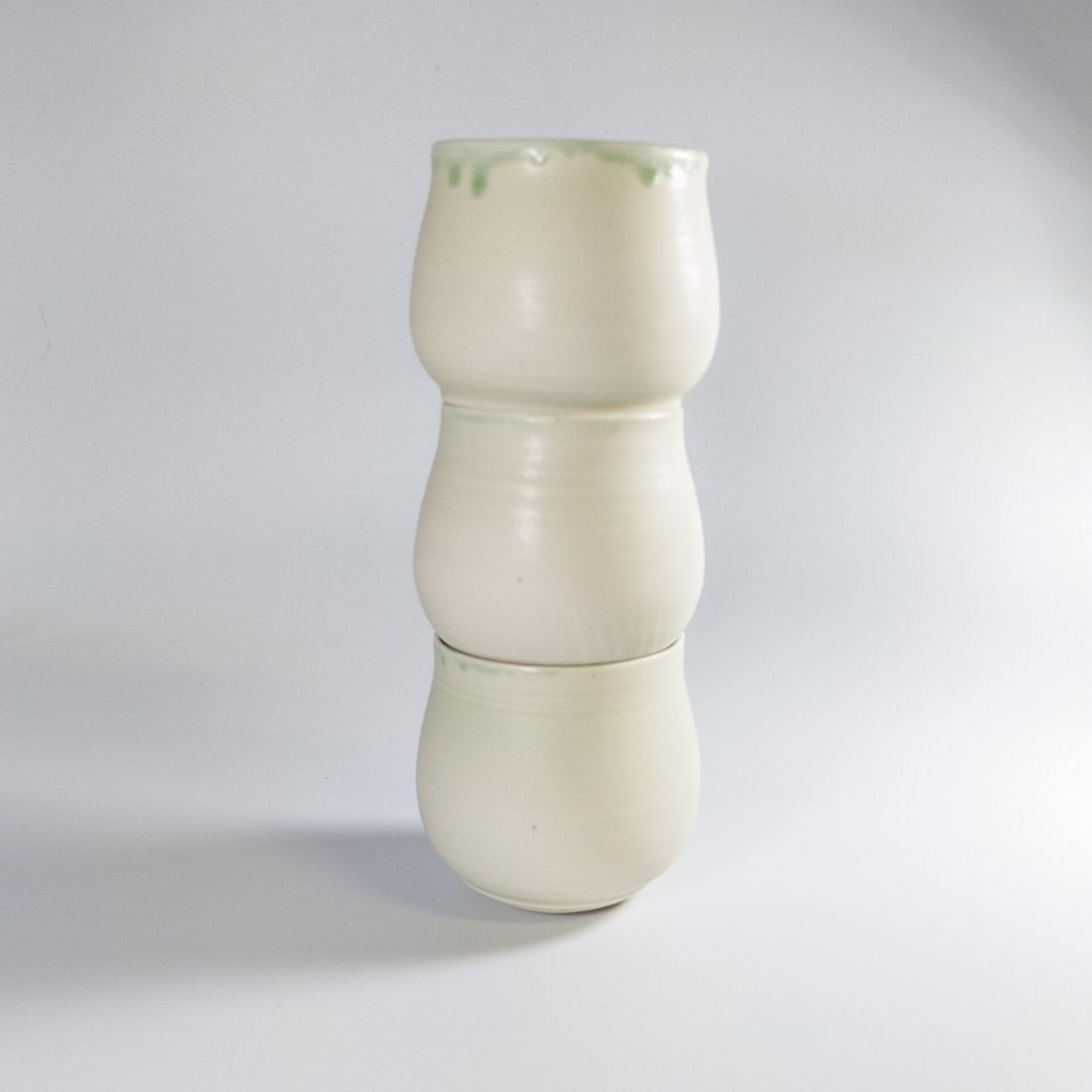 ARAZAR Alice -Tasses café tulipe jade 4