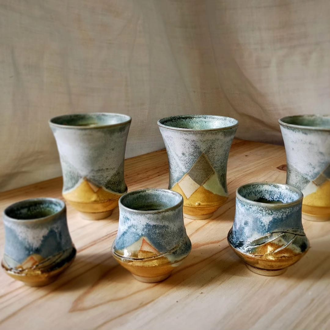 Tasses - Grès émaillé - Alice ARAZAR