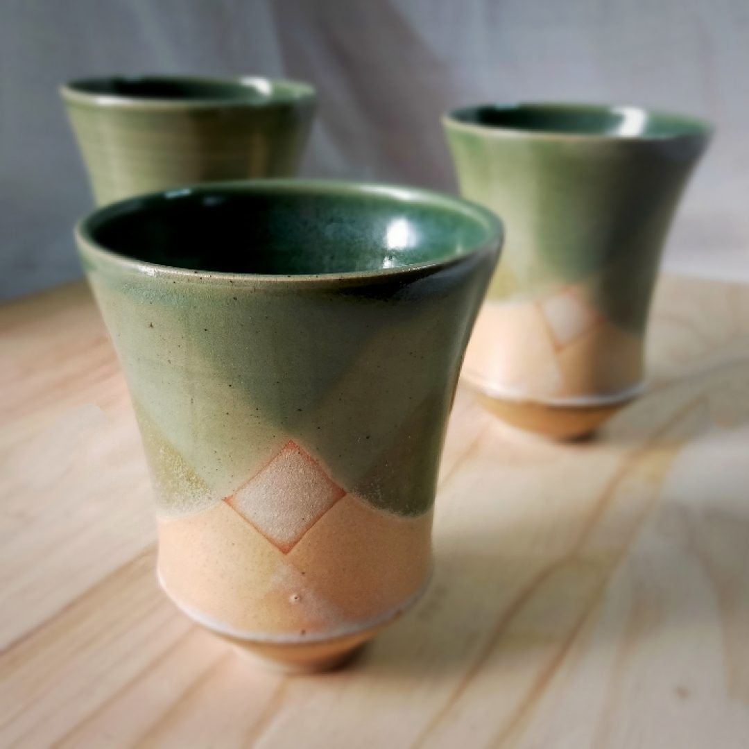 Tasses à thé - Grès émaillé - Alice ARAZAR